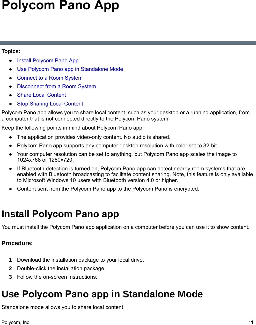 Polycom pano app for mac pc